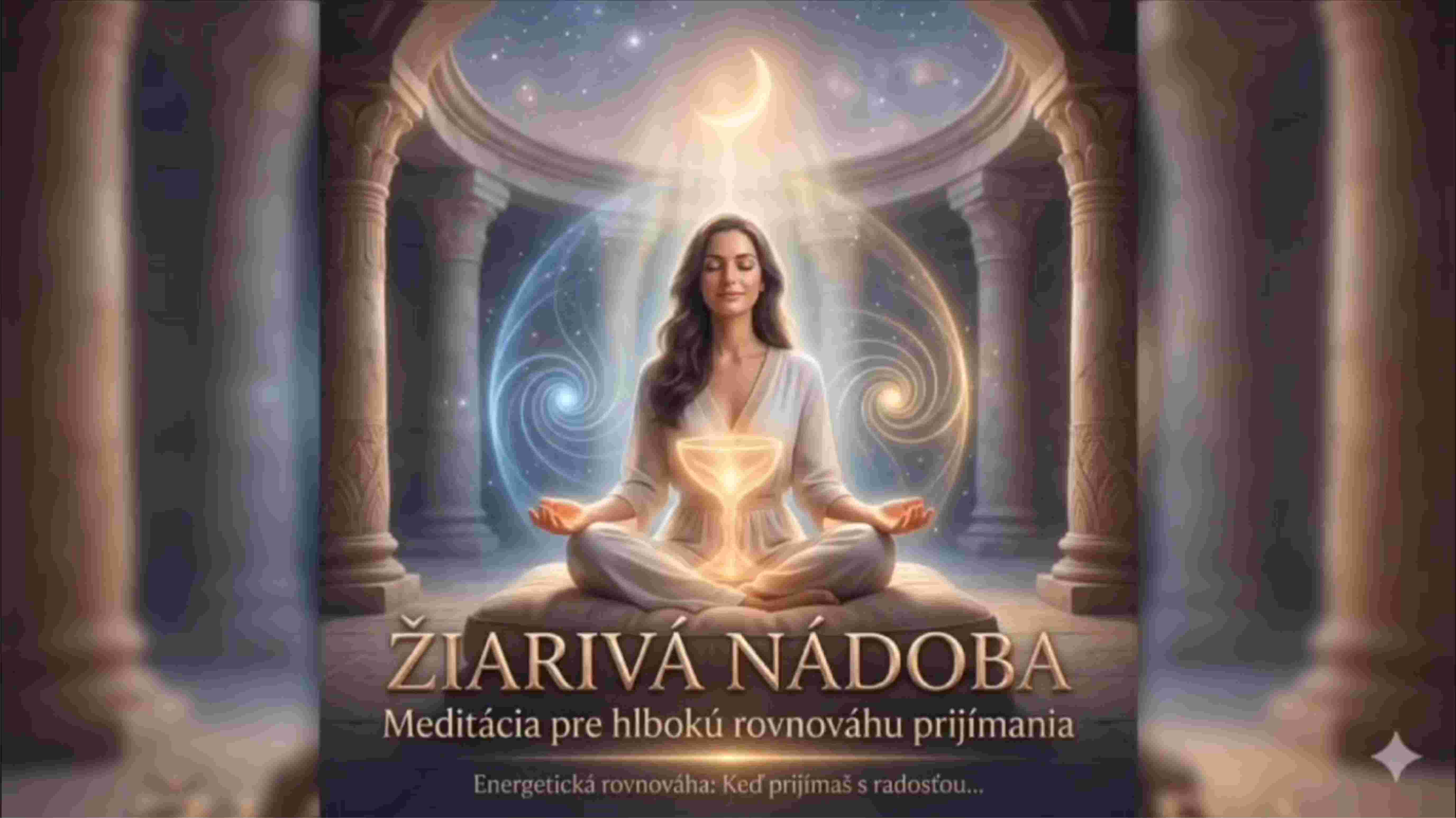 Žiarivá nádoba - meditácia pre hlbokú rovnováhu prijímaní